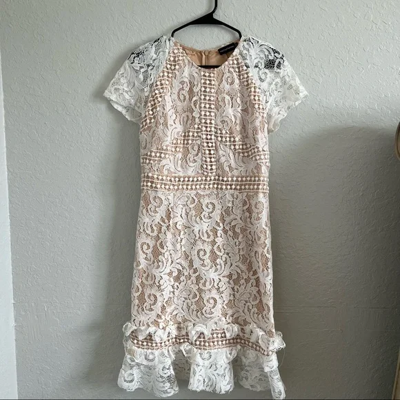 PrettyLittleThing | Dresses | White Lace Dress | Poshmark PrettyLittleThing | Dresses | White Lace Dress | Poshmark